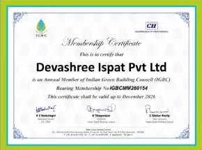 IGBC Certificate