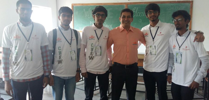 Shree TMT organised a technical fest called “Inspiro-Environ”