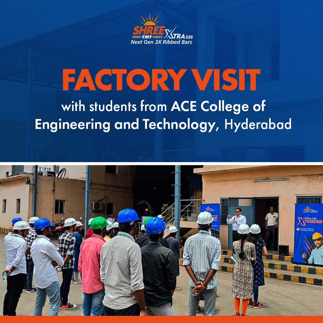 Factory Visit : Students of ACE Engineering College