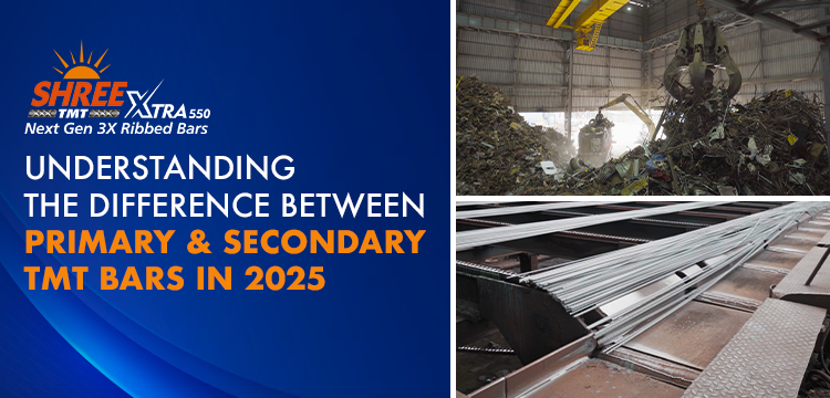 Understanding the Difference Between Primary and Secondary TMT Bars in 2025