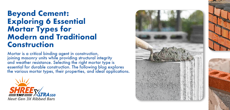 Beyond Cement: Exploring 6 Essential Mortar Types for Modern and Traditional Construction